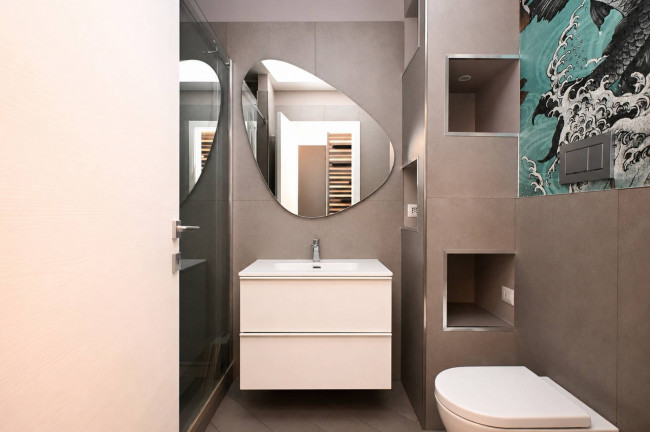 4-Zimmer-Wohnung (6. Etage) mit zwei Balkonen und Garage in Rom - Prenestino