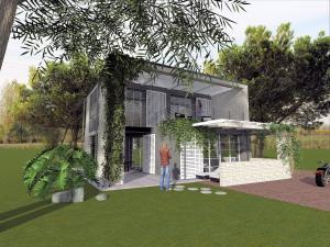 Terreno edificabile con progetto approvato per villetta singola in vendita a Castelfranco di Sotto