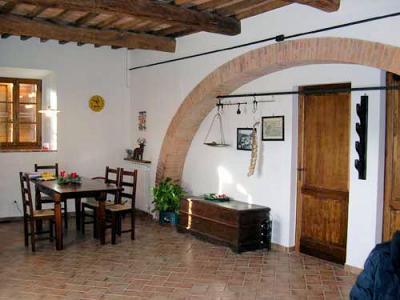 Azienda agrituristica in posizione panoramica con piscina in vendita a Pienza
