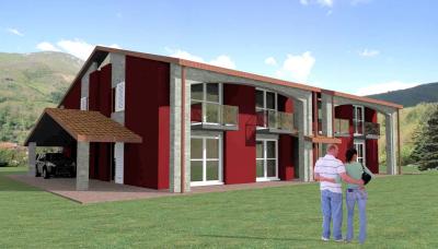 Progetto per la realizzazione di quattro villette a schiera nell'ex Albergo La Pace in vendita a San Marcello Piteglio