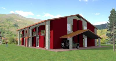 Progetto per la realizzazione di quattro villette a schiera nell'ex Albergo La Pace in vendita a San Marcello Piteglio