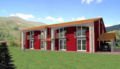 Progetto per la realizzazione di quattro villette a schiera nell'ex Albergo La Pace in vendita a San Marcello Piteglio
