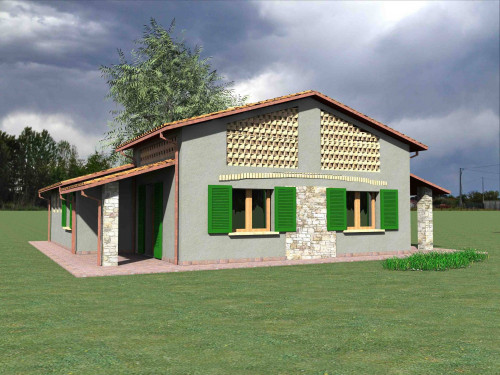 Villetta unifamiliare con ampio giardino e vista panoramica in vendita a Manciano