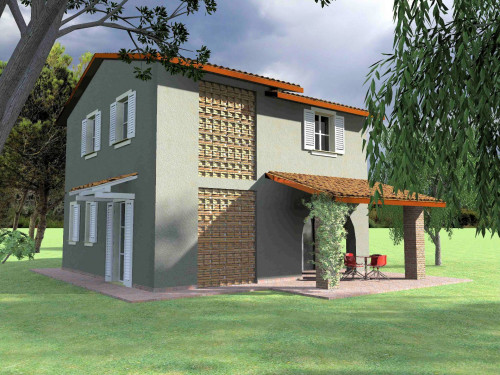 Villa unifamiliare di prossima realizzazione con ampio giardino in vendita a Fucecchio
