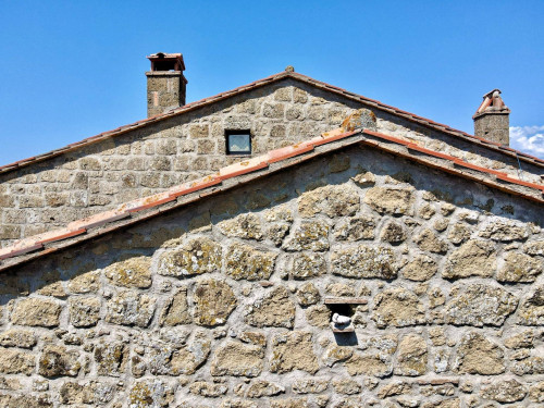 Casale in stile Toscano con terreno e vista panoramica in vendita a Pitigliano
