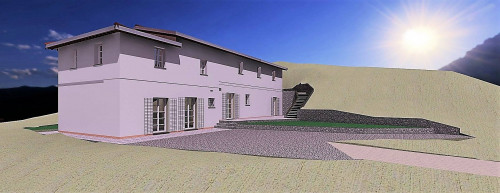 Terreno con vista panoramica con progetto approvato per la realizzazione di un casale di ampia superficie in vendita a Buggiano