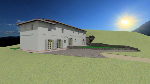 Casale  di ampia superficie di nuova costruzione in zona panoramica in vendita a Buggiano