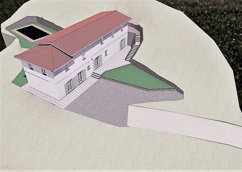 Casale  di ampia superficie di nuova costruzione in zona panoramica in vendita a Buggiano