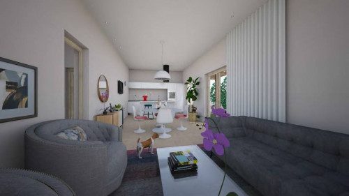Appartamento al piano terra ristrutturato con giardino e cantina in vendita a Montecatini-Terme