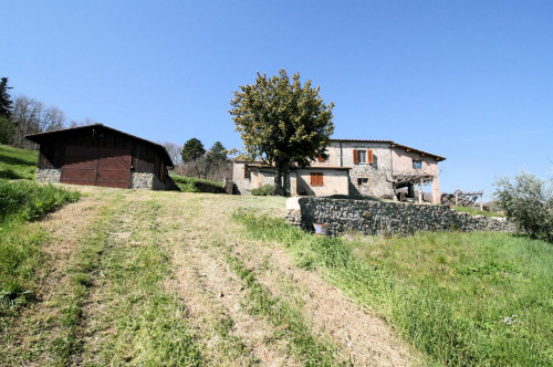 Complesso immobiliare in stile rustico Toscano in posizione panoramica in vendita a Roccastrada