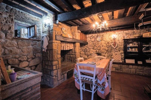 Agriturismo in antico borgo ristrutturato con parco e piscina in vendita a Roccastrada