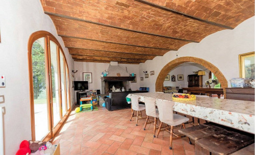 Azienda agricola con villa e piscina in vendita a Lajatico