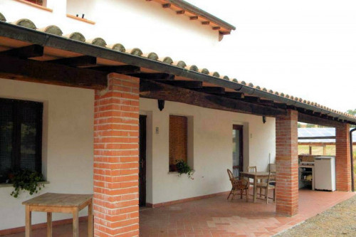 Azienda agricola in posizione collinare con vista mare in vendita a Magliano in Toscana