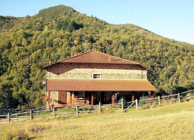 Podere in posizione panoramica con attività agrituristica con ampio terreno in vendita a Pratovecchio Stia