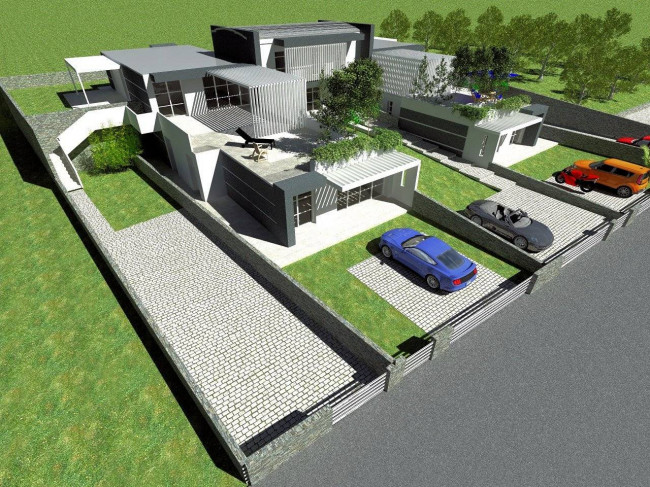 COMPLESSO IMMOBILIARE DI NUOVA REALIZZAZIONE COMPOSTO DA QUATTRO APPARTAMENTI E UN TERRATETTO CON GIARDINI, TERRAZZE E INGRESSI INDIPENDENTI in vendita a Pescia