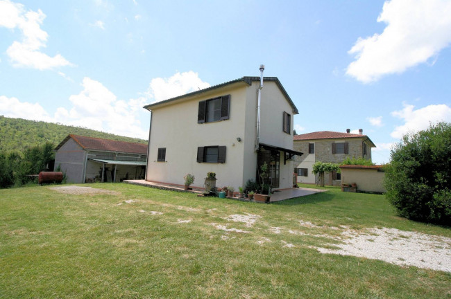 Complesso immobiliare di ampia superficie  con annessi e terreno a venti minuti dal mare in vendita a Monteverdi Marittimo
