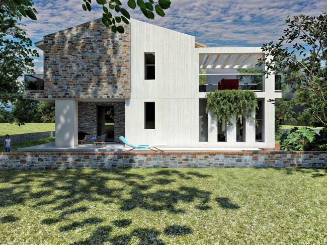 Villette unifamiliari libere su quattro lati di prossima realizzazione in vendita a Pescia