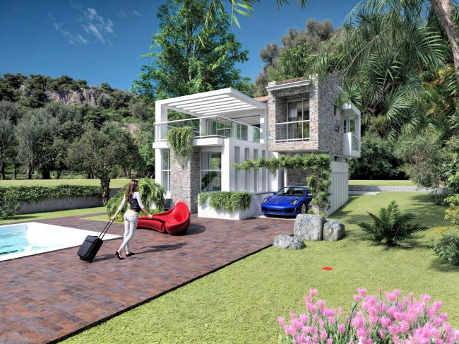 Villette unifamiliari libere su quattro lati di prossima realizzazione in vendita a Pescia