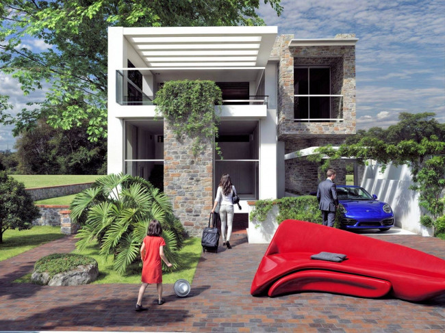 Villette unifamiliari libere su quattro lati di prossima realizzazione in vendita a Pescia