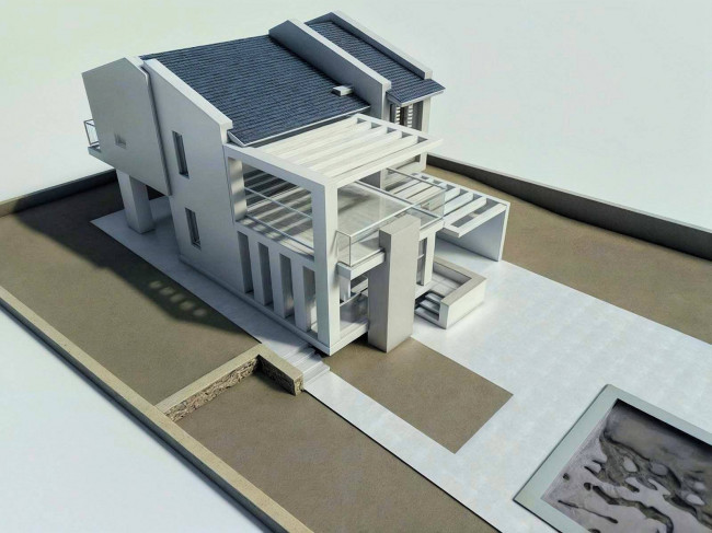 Villette unifamiliari libere su quattro lati di prossima realizzazione in vendita a Pescia
