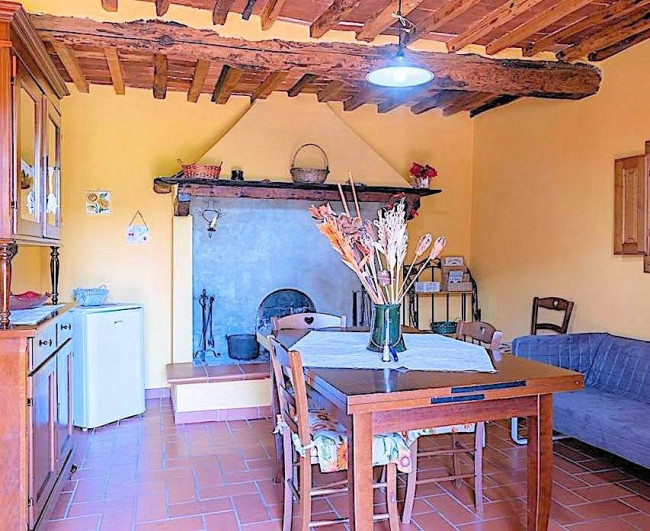 Complesso immobiliare in stile rustico Toscano di ampia superficie con parco e piscina in vendita a Montecarlo