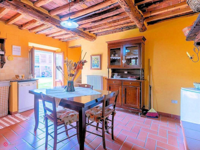 Complesso immobiliare in stile rustico Toscano di ampia superficie con parco e piscina in vendita a Montecarlo