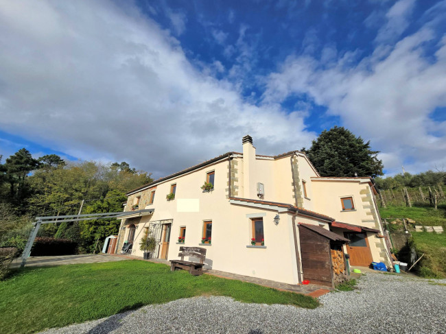 Casa colonica di ampia superficie in posizione dominante con vista panoramica in vendita a Marliana