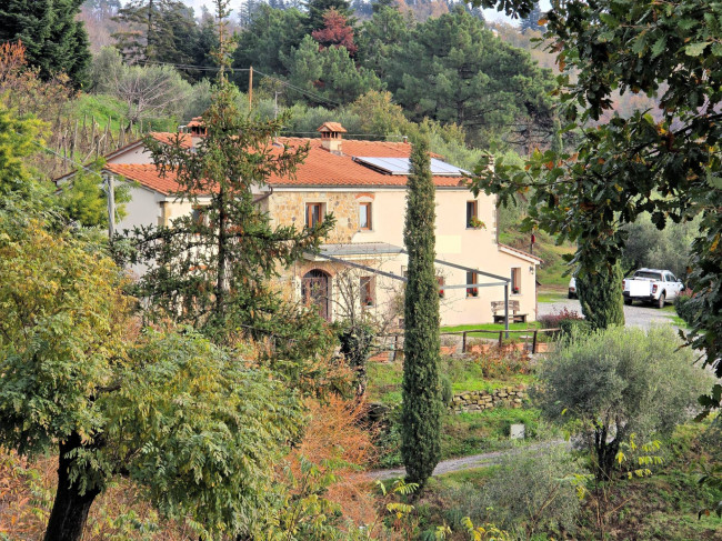 Casa colonica di ampia superficie in posizione dominante con vista panoramica in vendita a Marliana