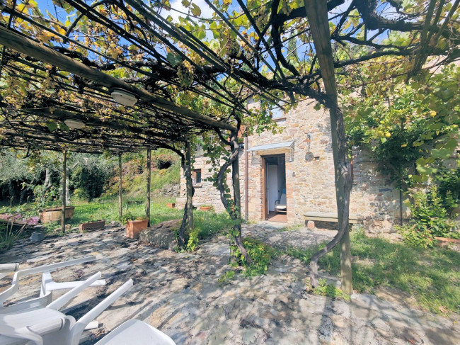 Casale con terreno e vista panoramica mozzafiato in vendita a Buti