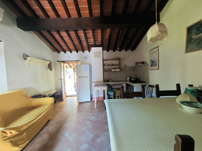 Casale con terreno e vista panoramica mozzafiato in vendita a Buti