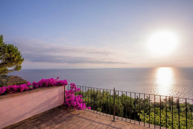 Villa prestigiosa con ampio parco piscina e vista mare in vendita a Monte Argentario