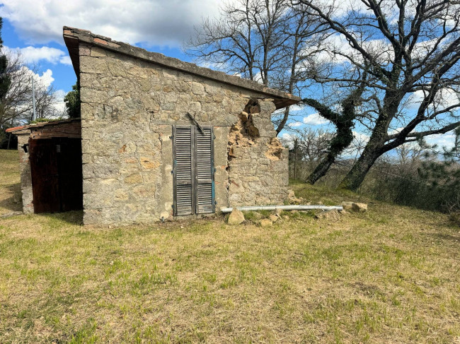 Rustico da ristrutturare con possibilità di ampliamento con vista panoramica fino al mare in vendita a Roccastrada