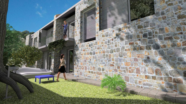 Villetta terratetto in bifamiliare da realizzare in vendita a Pescia