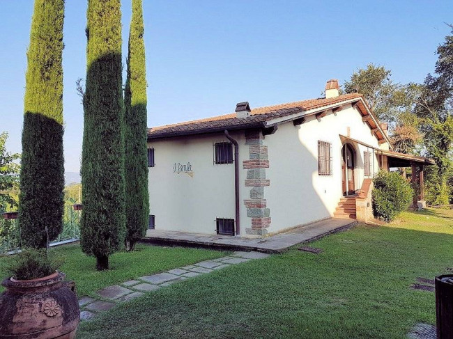 Agriturismo di ampia superficie con vigneto piscina in posizione panoramica in vendita a Loro Ciuffenna