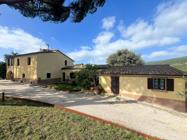 Prestigiosa azienda agricola con agriturismo e terreni in vendita a Massa Marittima