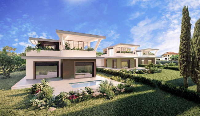 Villa libera su quattro lati in costruzione con garage e giardino in vendita a Buggiano