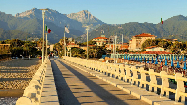 Villa di ampia superficie da ristrutturare con ampio giardino in ottima zona residenziale in vendita a Forte dei Marmi