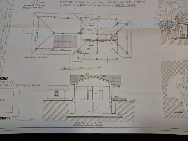 Villa di ampia superficie da ristrutturare con ampio giardino in ottima zona residenziale in vendita a Forte dei Marmi