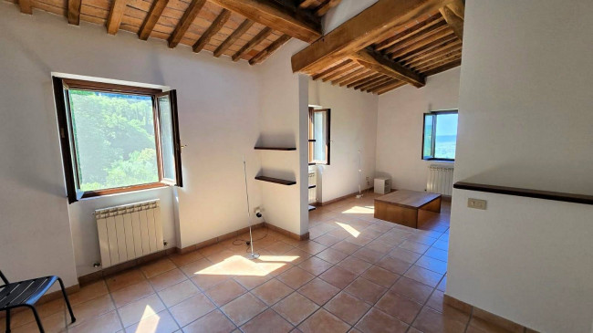 Rustico ristrutturato con ampio terreno e vista panoramica in vendita a Roccastrada