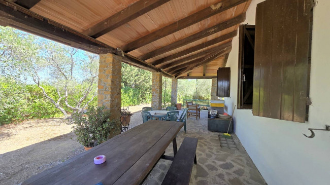 Villa unifamiliare con piscina e ampio terreno in vendita a Scansano