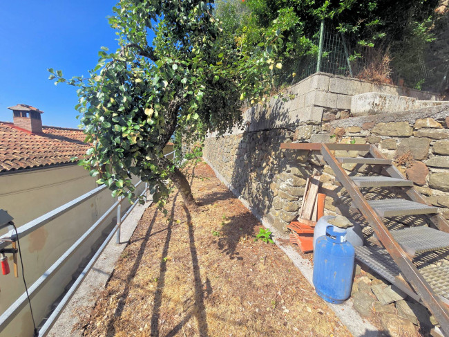 Terratetto completamente ristrutturato con terrazza panoramica in centro storico in vendita a Pescia