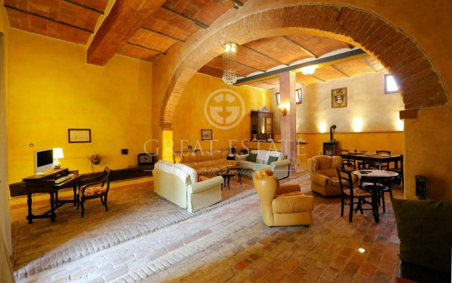 Villa storica con complesso agrituristico di ampia superficie in ottima posizione in vendita a Torrita di Siena
