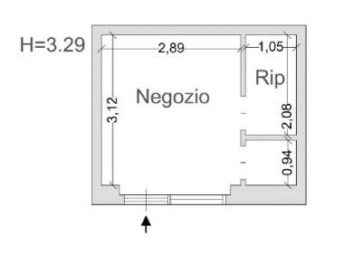 Negozio - Loc.Com. MILANO vendita  P.ta Venezia  STUDIO I.M.MOBILIARE