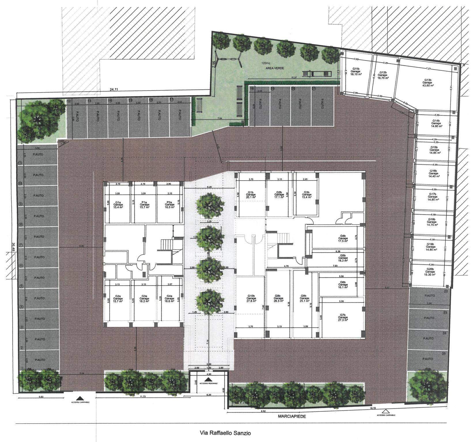 Posto auto scoperto in vendita a Pescara