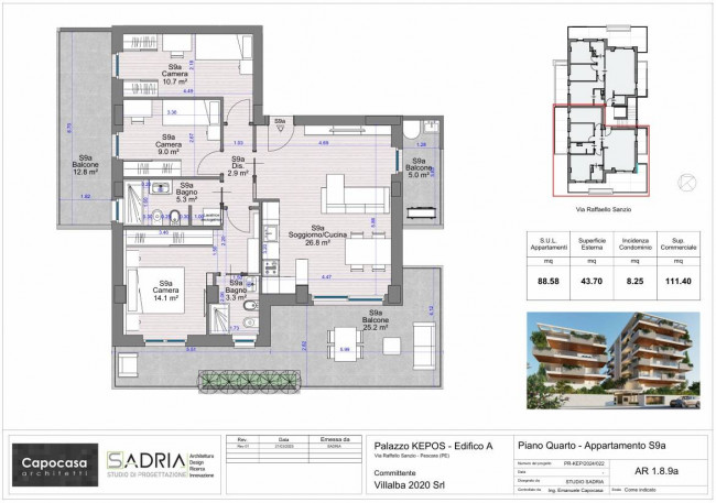 Attico in vendita a Pescara