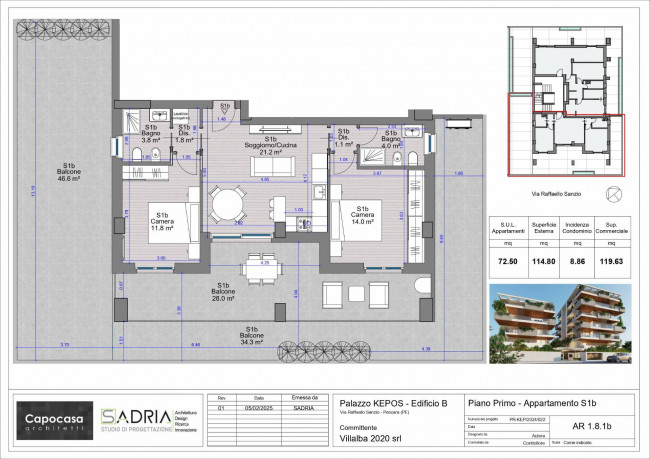 Appartamento in vendita a Pescara