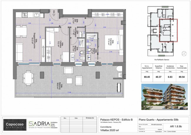 Appartamento in vendita a Pescara
