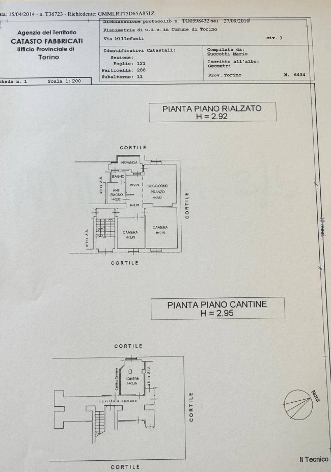 Appartamento in vendita a Torino