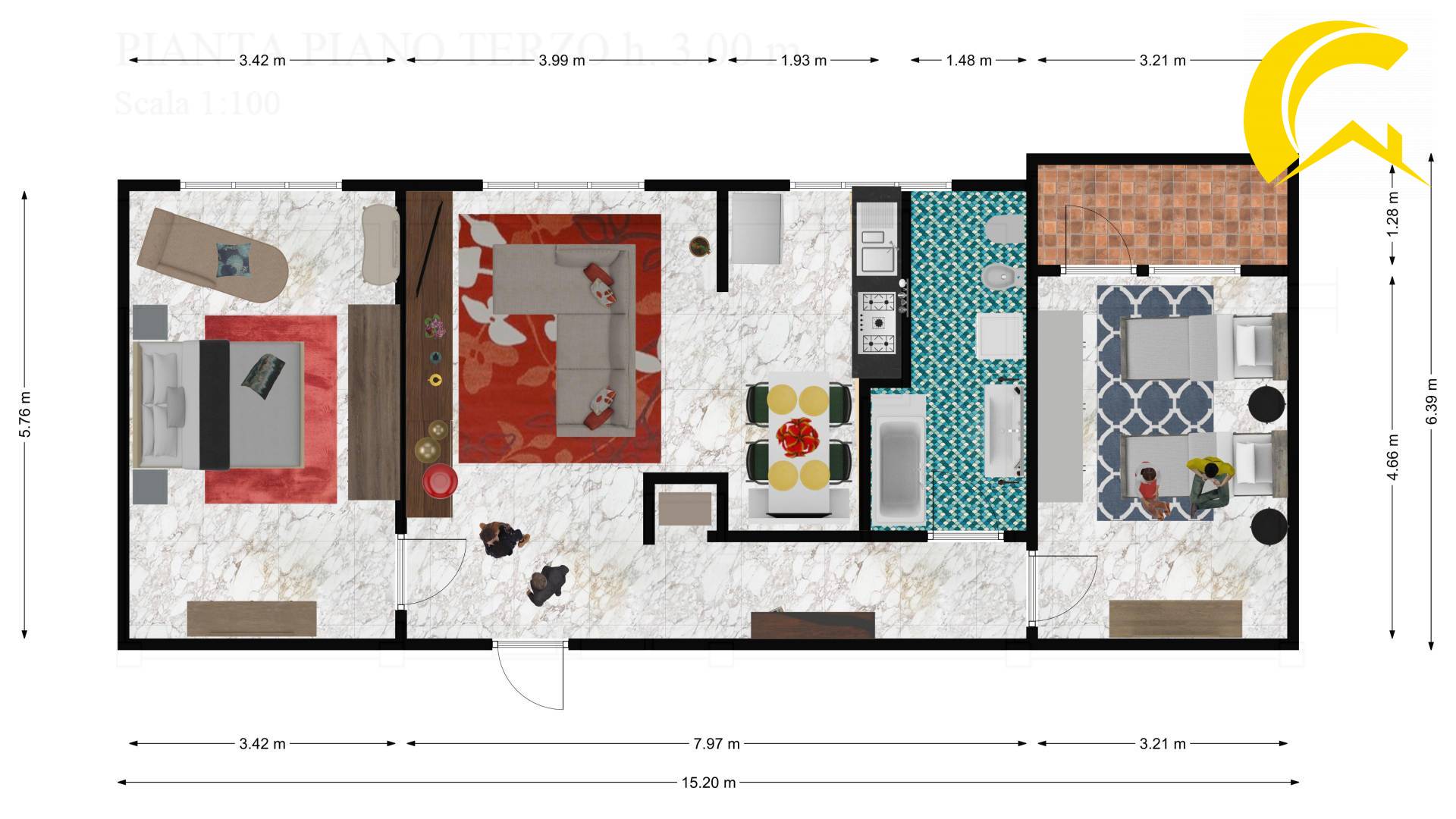 Appartamento APRILIA vendita  Centro  Direttiva Casa S.r.l.