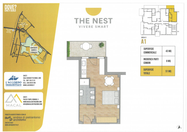 NUOVE COSTRUZIONI in vendita a Chieti